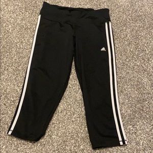 Adidas cropped leggings high waisted